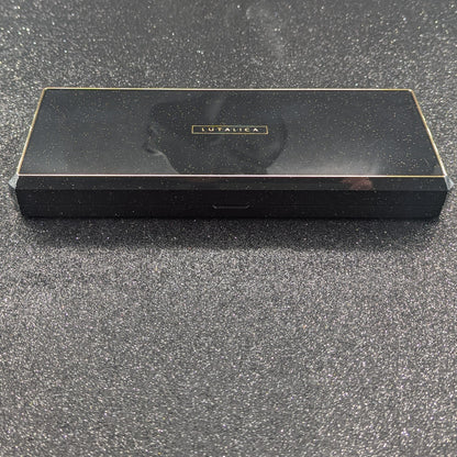 Flower Shape Crochet Earrings – Handmade by Lutalica. Coral. Gift-ready packaging. 6cm x 6cm