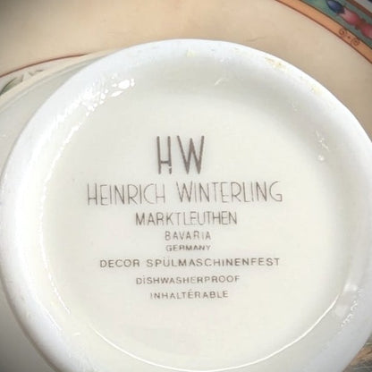 Vintage Heinrich Winterling Teacup Scented Candle – Grandma’s Hug. Scent: Lutalica- Spa day